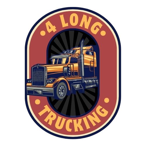 4 long trucking logo